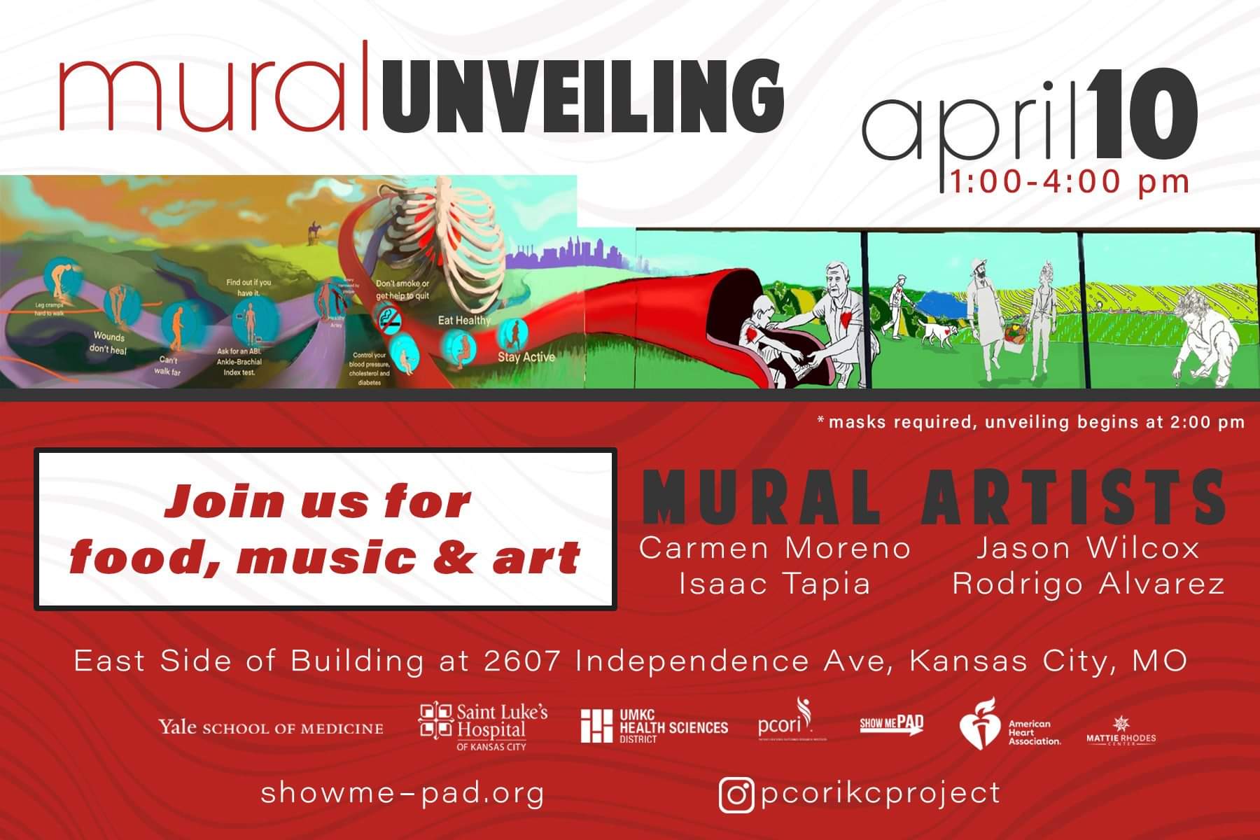 PAD Mural Unveiling Event